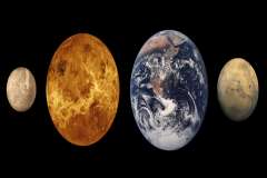 Jigsaw : Mercury, Venus, Earth & Mars